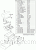 Exploded parts diagram for model: BG36-BQARL (pre 2006)